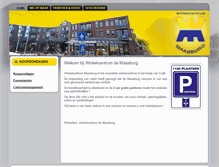 Tablet Screenshot of maasburgcuijk.nl